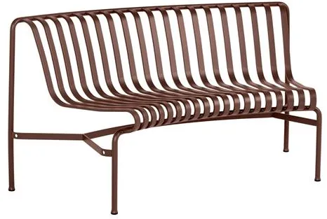 HAY Palissade Park Dining Benk IN 1 stk. Inkl. Monteringssett Ikke Frittstående Iron Red